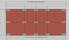 Keen Ramps Mini Half Pipe - 2x8'