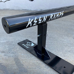 6ft Adjustable Round Skateboard Rail by Keen Ramps
