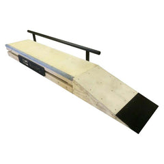 6ft Skateboard Grind Rail Launch Combo Box by OC Ramps