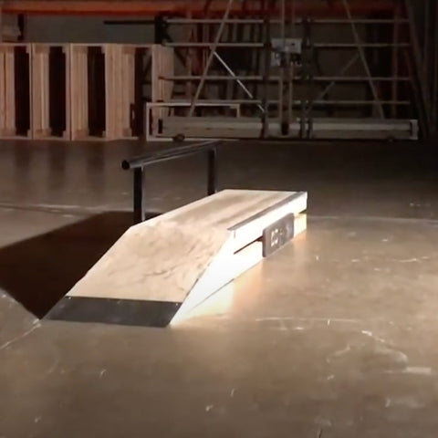 Image of 6ft Skateboard Grind Rail Launch Combo Box by OC Ramps